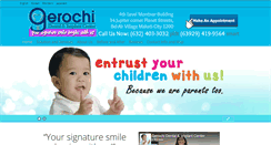 Desktop Screenshot of gerochidental.com