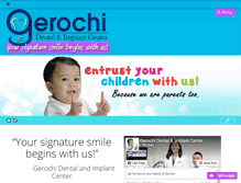 Tablet Screenshot of gerochidental.com